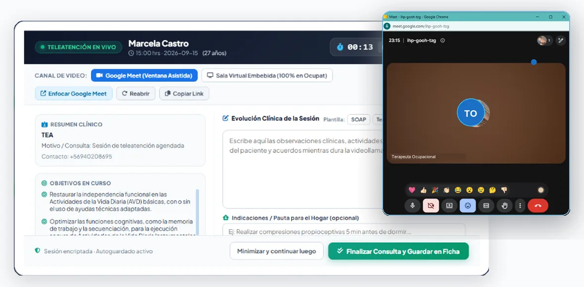 Teleatención Meet